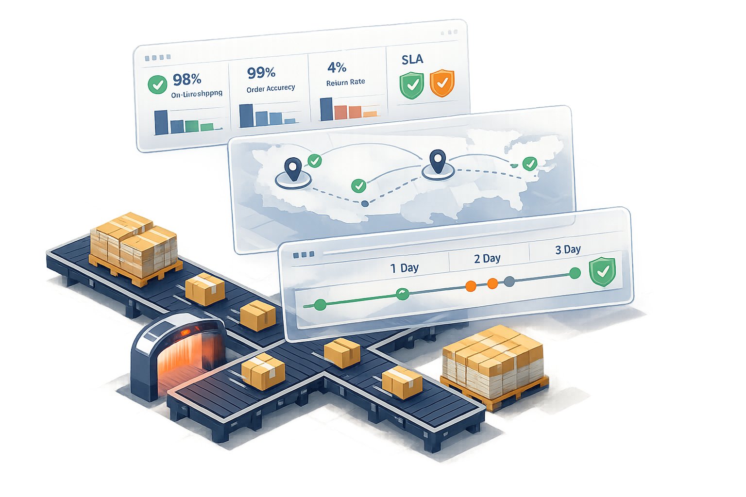How to Use Data for 3PL Performance Reviews