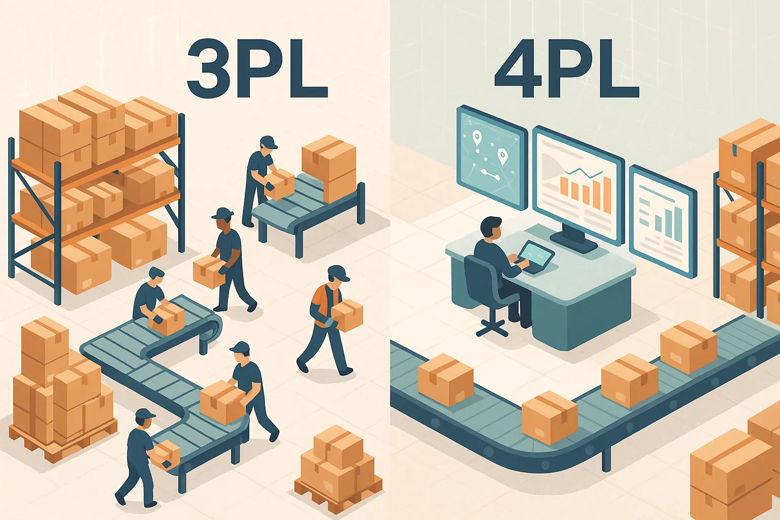 3PL vs 4PL: Which Logistics Model Fits Your Brand?